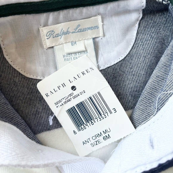 Ralph Lauren One Piece Kids’ 6 Months NWT Striped Nautical Preppy - Picture 3 of 7